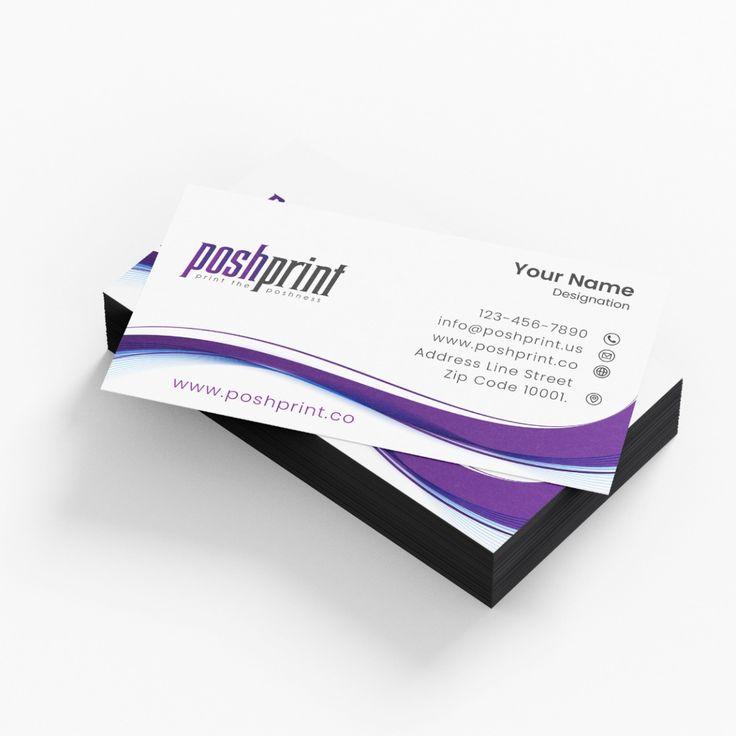 Posh Business Card's image - Posh Print. | https://poshprint.co/