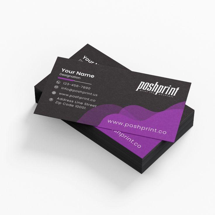 SPOT UV Business Cards's image - Posh Print. | https://poshprint.co/
