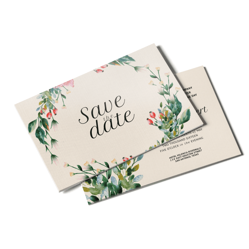  Postcards 13pt Linen Uncoated